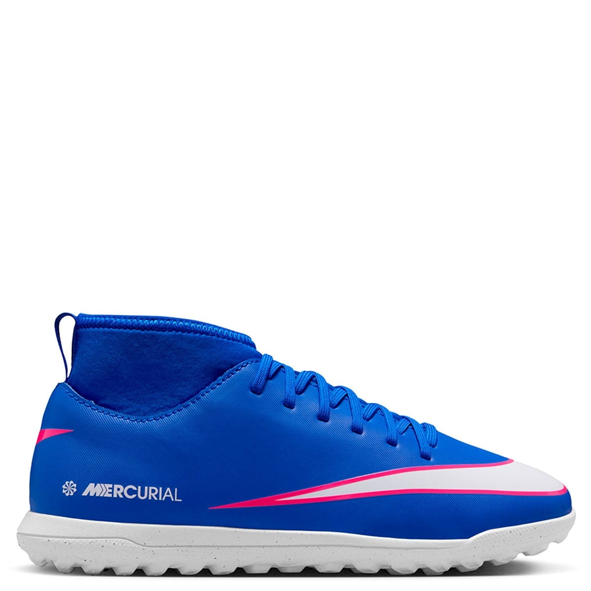 ZAPATILLAS NIÑO NIKE FÚTBOL PASTO SINTÉTICO AZUL JR SUPERFLY 10 CLUB TF - 1