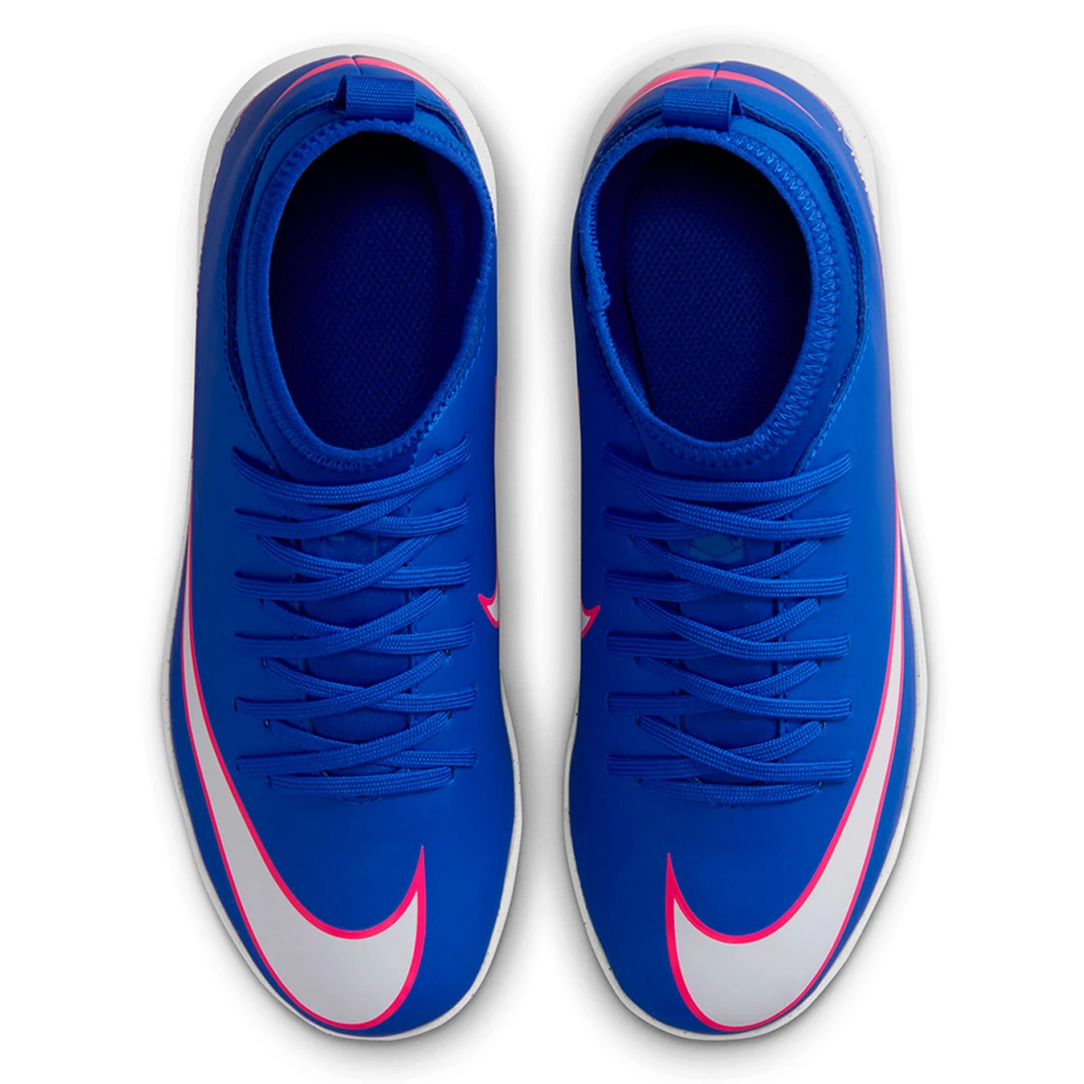 ZAPATILLAS NIÑO NIKE FÚTBOL PASTO SINTÉTICO AZUL JR SUPERFLY 10 CLUB TF - 3