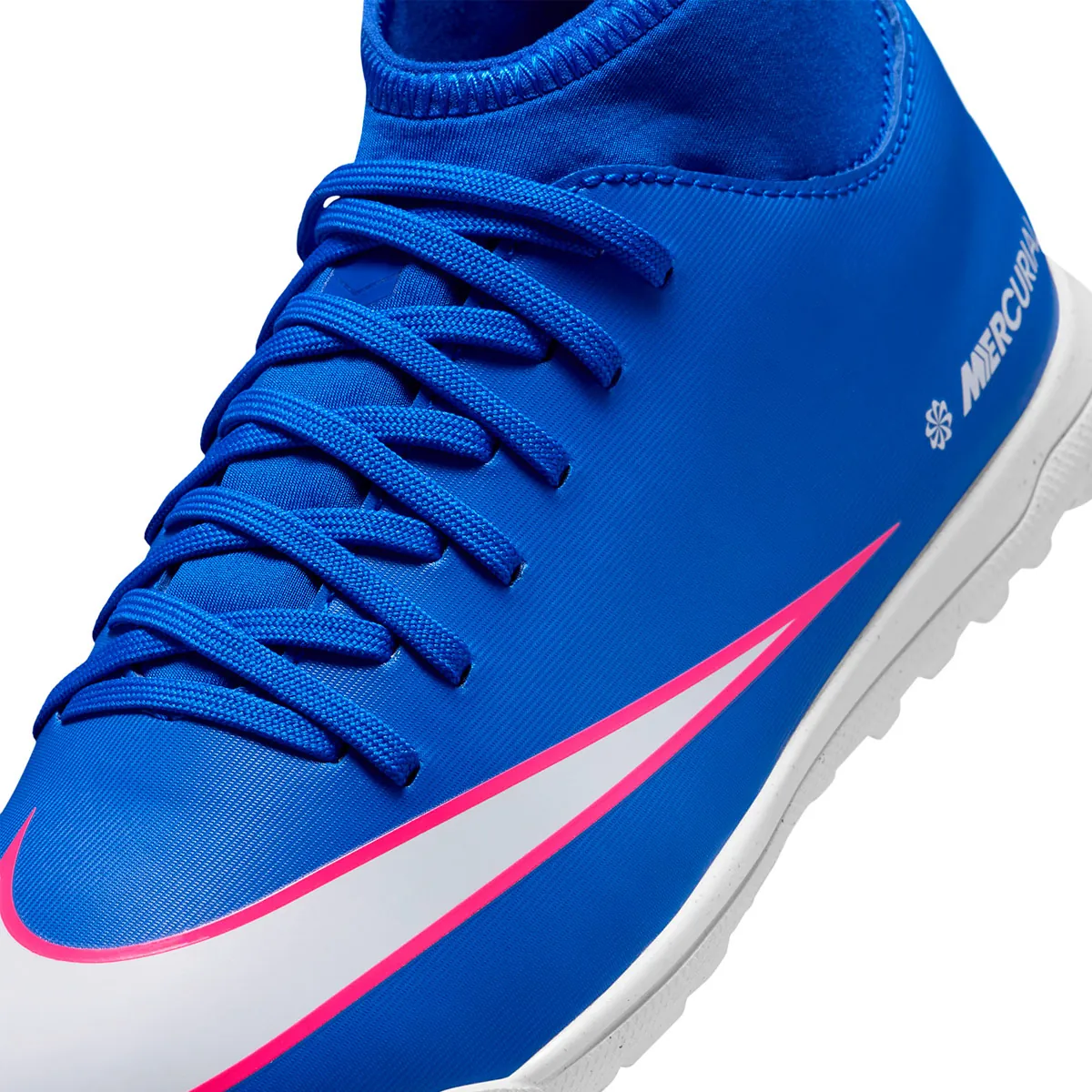ZAPATILLAS NIÑO NIKE FÚTBOL PASTO SINTÉTICO AZUL JR SUPERFLY 10 CLUB TF - 4
