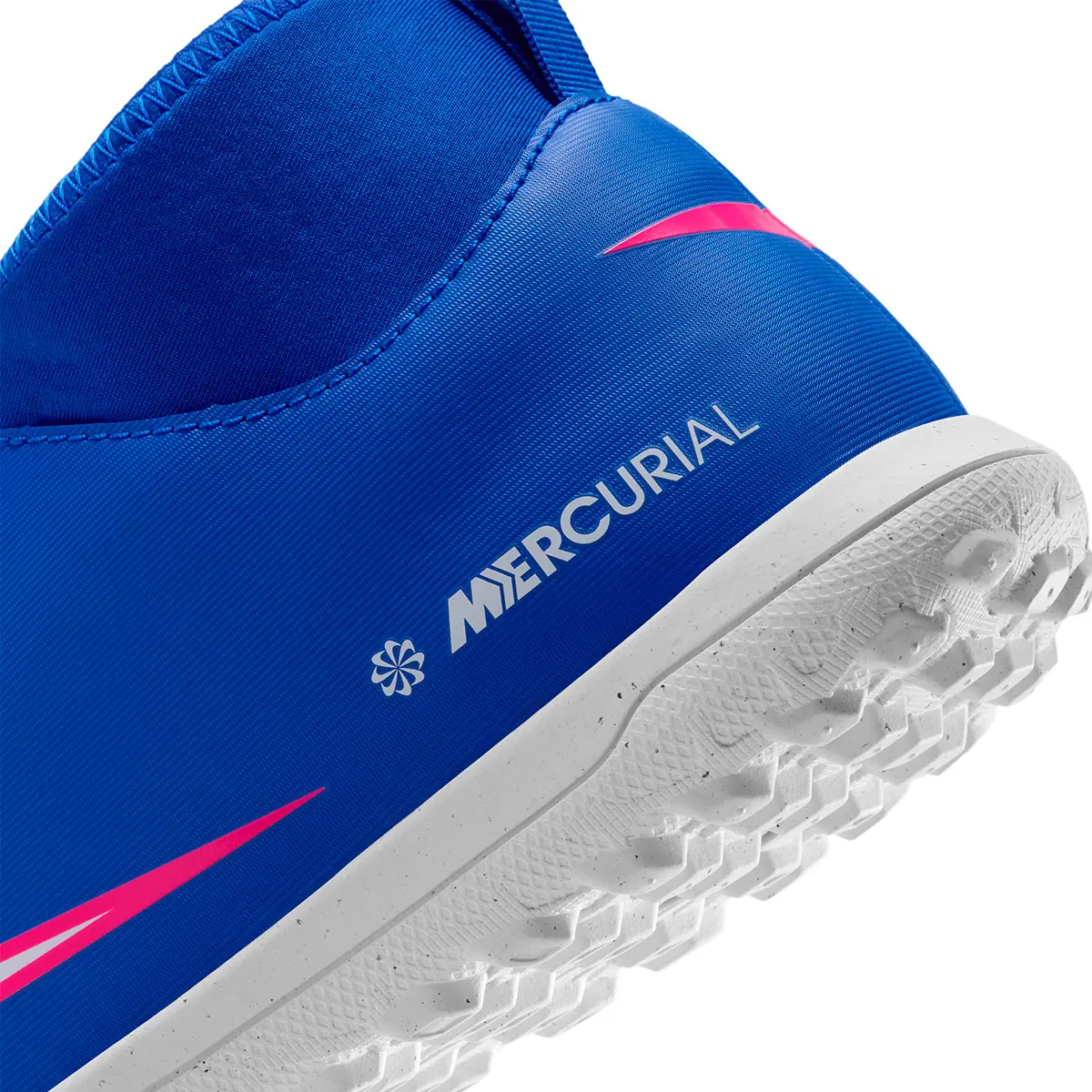 ZAPATILLAS NIÑO NIKE FÚTBOL PASTO SINTÉTICO AZUL JR SUPERFLY 10 CLUB TF - 5