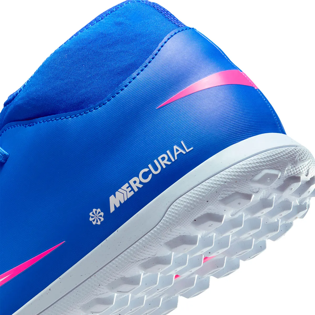 ZAPATILLAS UNISEX NIKE FÚTBOL PASTO SINTÉTICO AZUL SUPERFLY 10 CLUB TF - 5