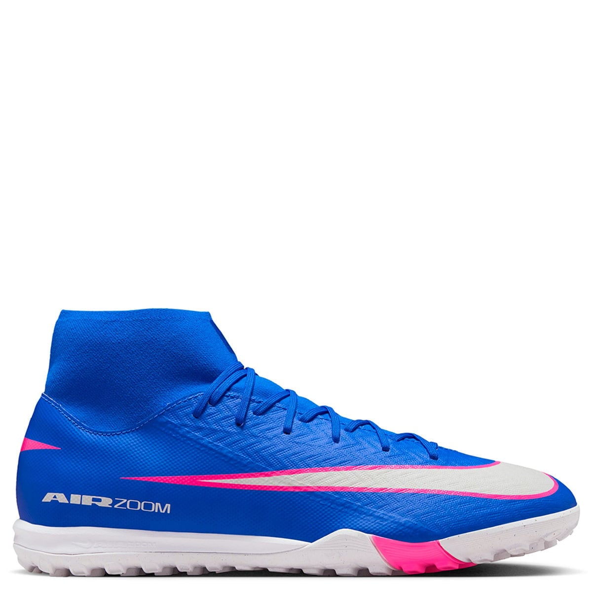 ZAPATILLAS UNISEX NIKE FÚTBOL PASTO SINTÉTICO AZUL ZM SUPERFLY 10 ACADEMY TF - 1