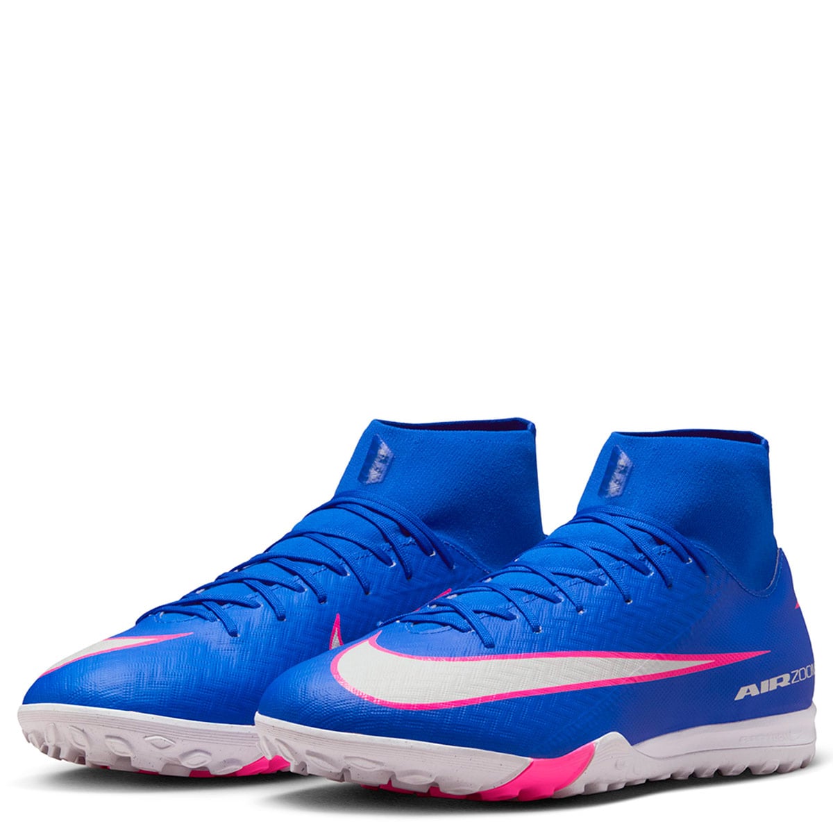 ZAPATILLAS UNISEX NIKE FÚTBOL PASTO SINTÉTICO AZUL ZM SUPERFLY 10 ACADEMY TF - 2