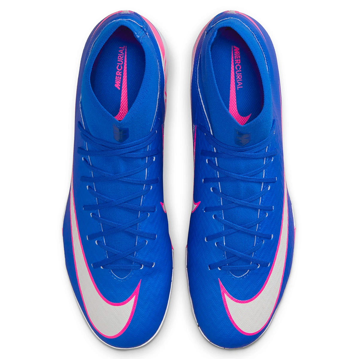 ZAPATILLAS UNISEX NIKE FÚTBOL PASTO SINTÉTICO AZUL ZM SUPERFLY 10 ACADEMY TF - 3