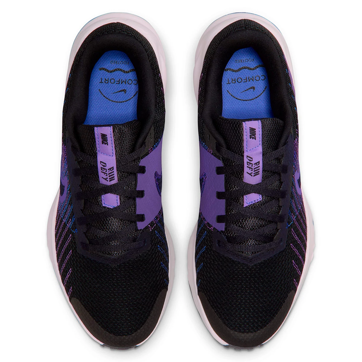 ZAPATILLAS MUJER NIKE RUNNING NEGRO RUN DEFY - 3