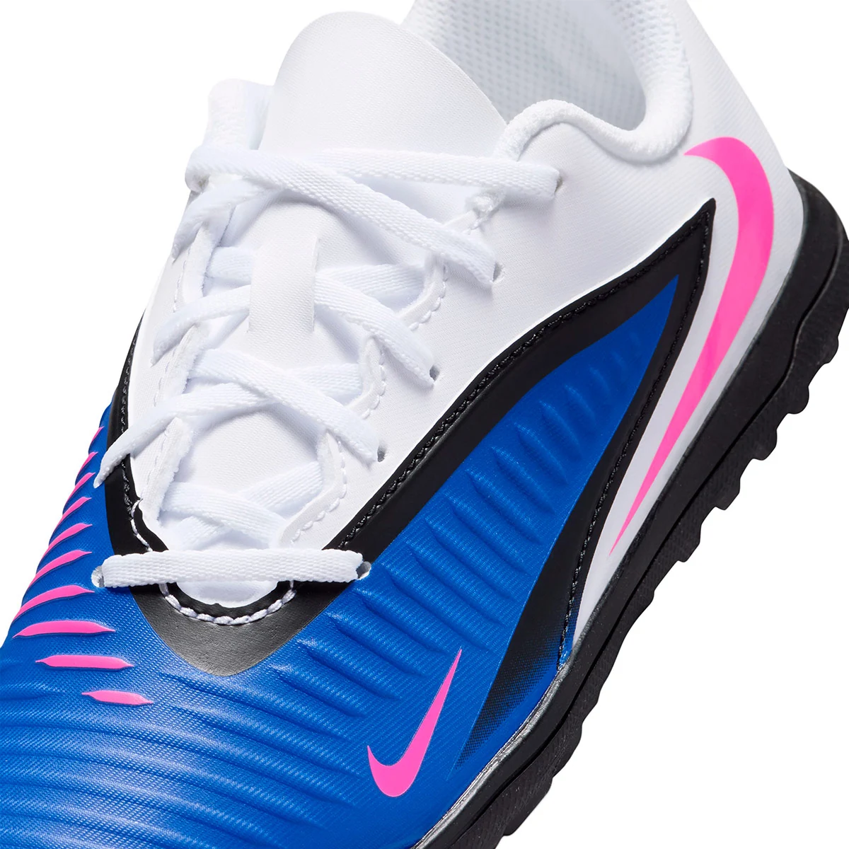 ZAPATILLAS NIÑO NIKE FÚTBOL PASTO SINTÉTICO AZUL JR PHANTOM 6 LOW CLUB TF - 4