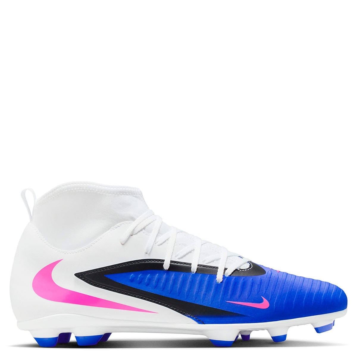 ZAPATILLAS UNISEX NIKE CHIMPUNES AZUL PHANTOM 6 HIGH CLUB FG-MG - 1