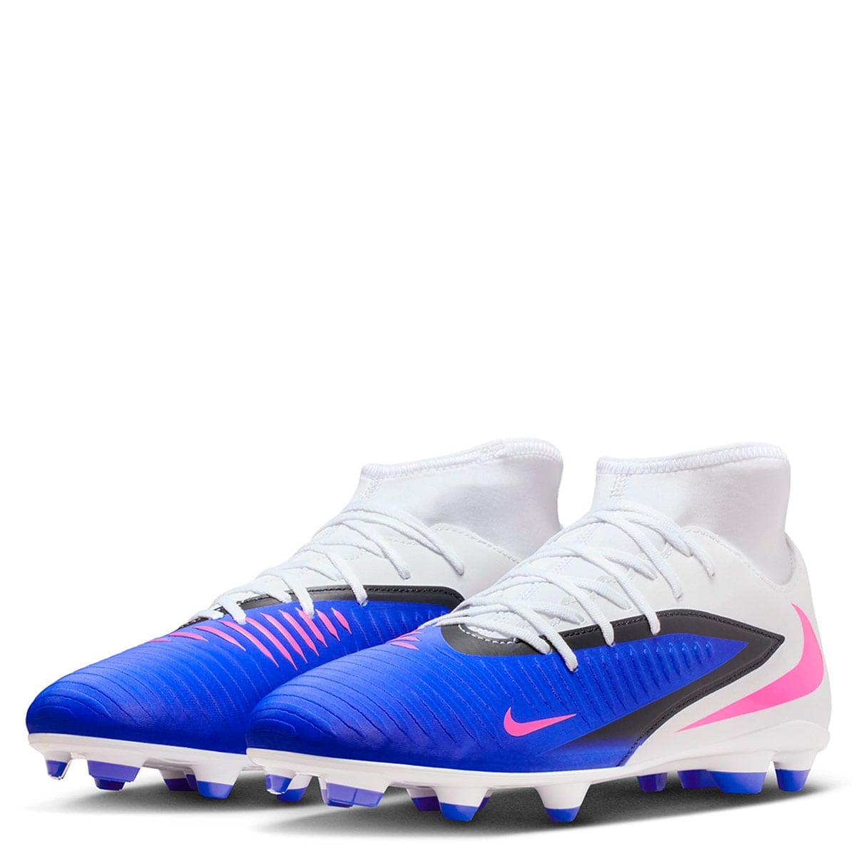 ZAPATILLAS UNISEX NIKE CHIMPUNES AZUL PHANTOM 6 HIGH CLUB FG-MG - 2