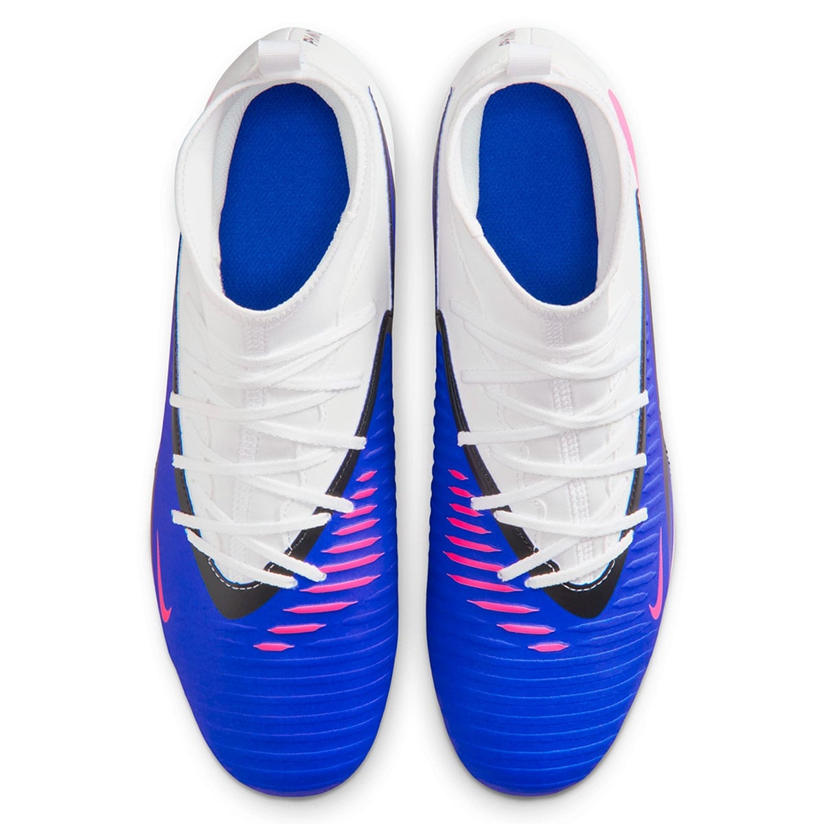 ZAPATILLAS UNISEX NIKE CHIMPUNES AZUL PHANTOM 6 HIGH CLUB FG-MG - 3