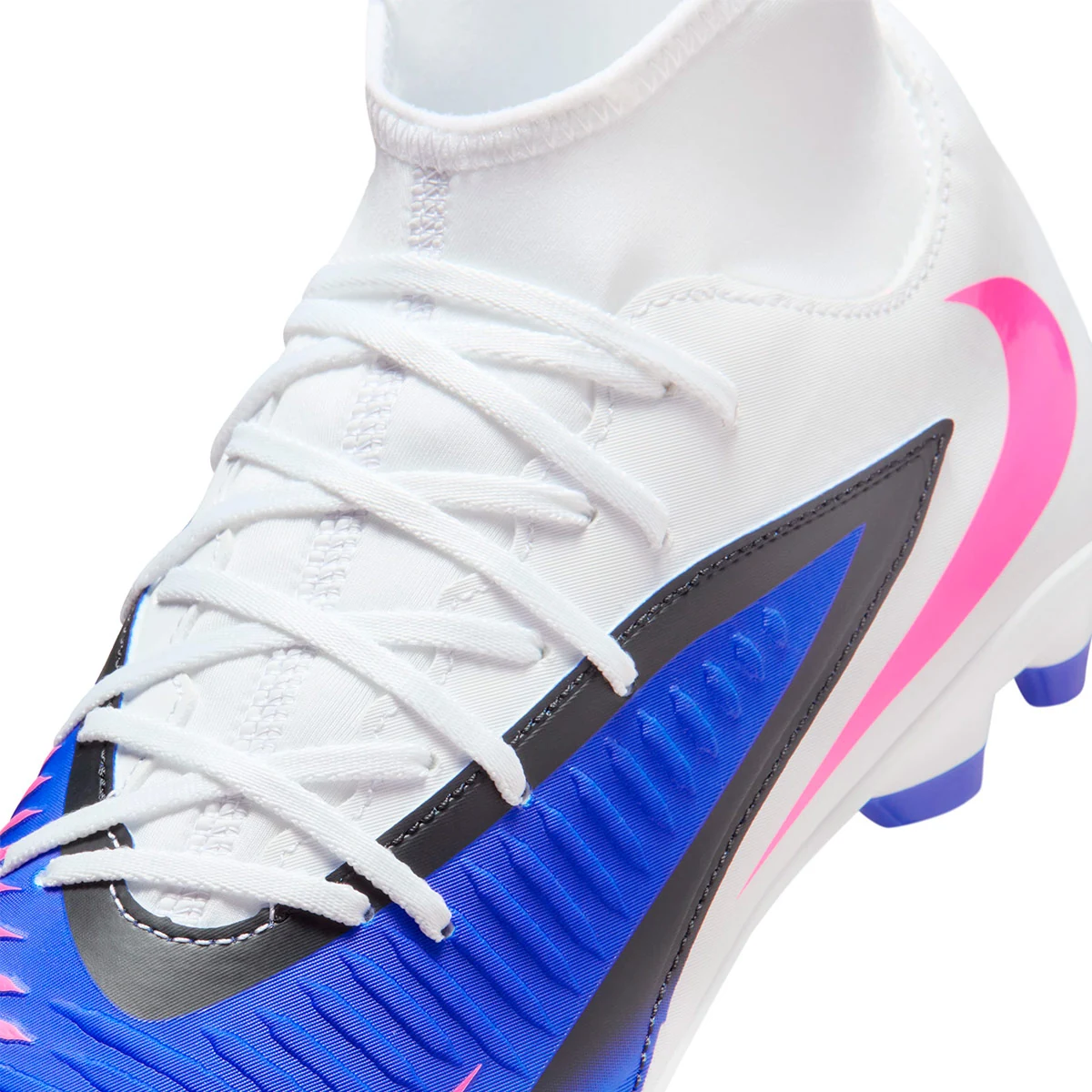 ZAPATILLAS UNISEX NIKE CHIMPUNES AZUL PHANTOM 6 HIGH CLUB FG-MG - 4