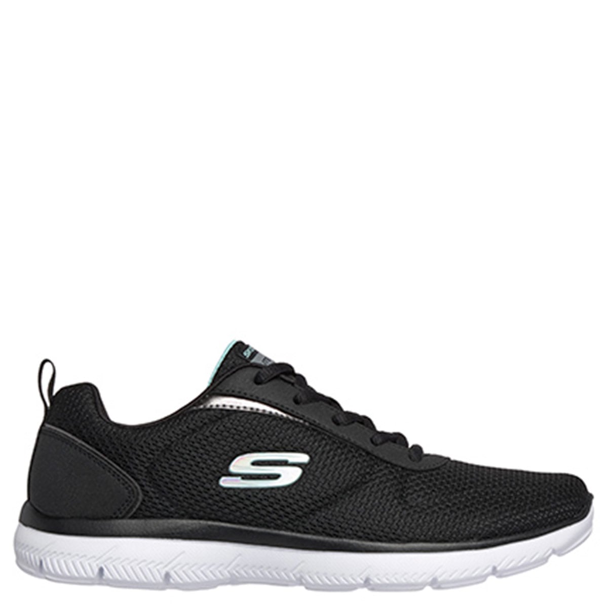 ZAPATILLAS MUJER SKECHERS TODA ACTIVIDAD NEGRO PURE GENIUS - 1