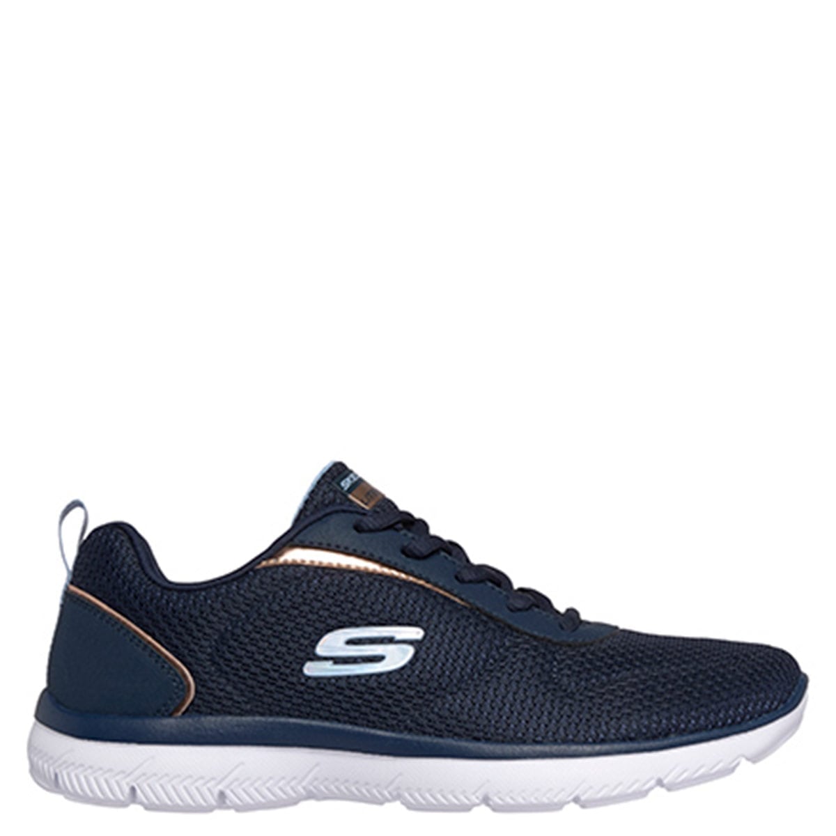 ZAPATILLAS MUJER SKECHERS TODA ACTIVIDAD AZUL PURE GENIUS - 1
