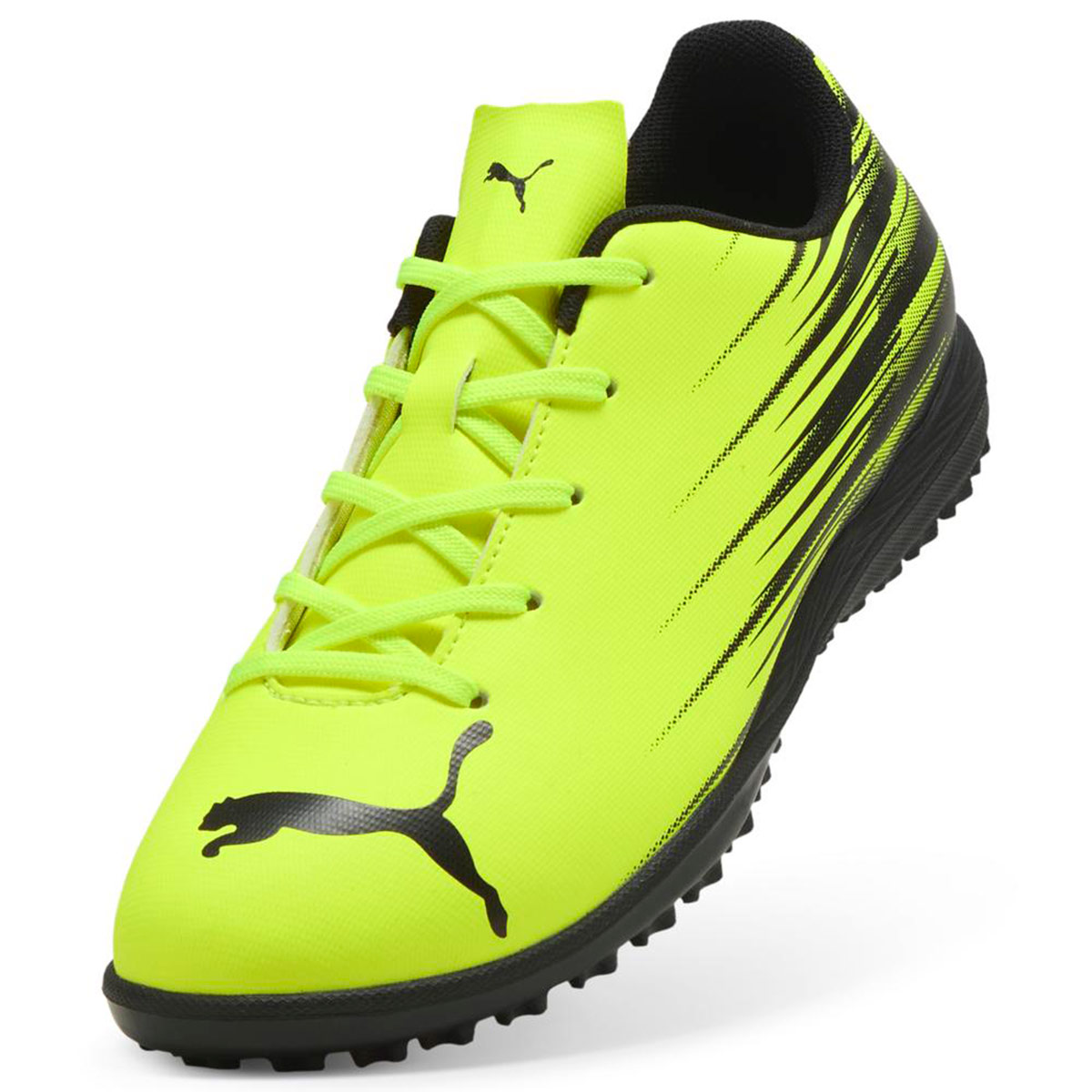 ZAPATILLAS NIÑO PUMA FÚTBOL PASTO SINTÉTICO AMARILLO ATTACANTO II TT - 7