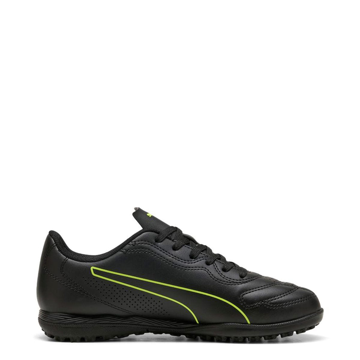 ZAPATILLAS NIÑO PUMA FÚTBOL PASTO SINTÉTICO NEGRO CLASSICO TT - 3