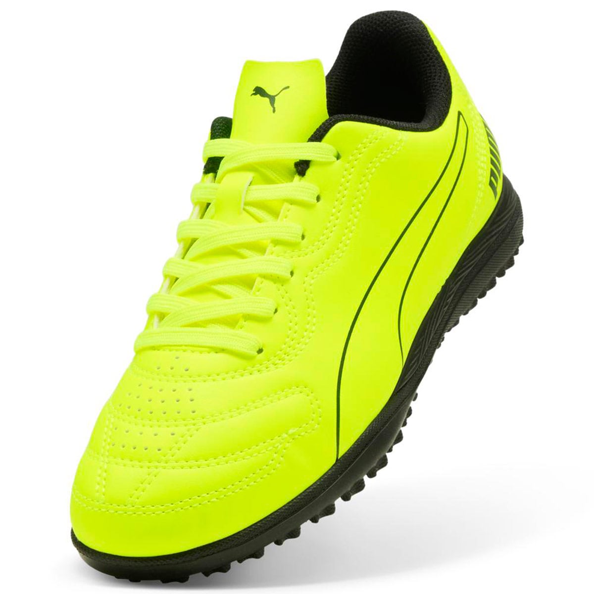 ZAPATILLAS NIÑO PUMA FÚTBOL PASTO SINTÉTICO AMARILLO CLASSICO TT - 5