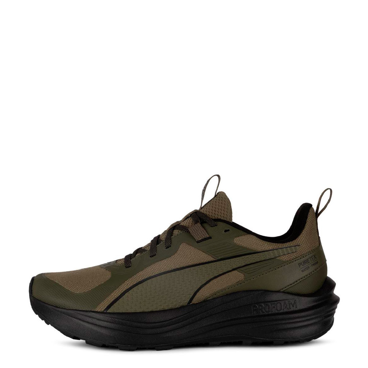 ZAPATILLAS HOMBRE PUMA RUNNING VERDE FLARE PRO TRAIL PTX - 3