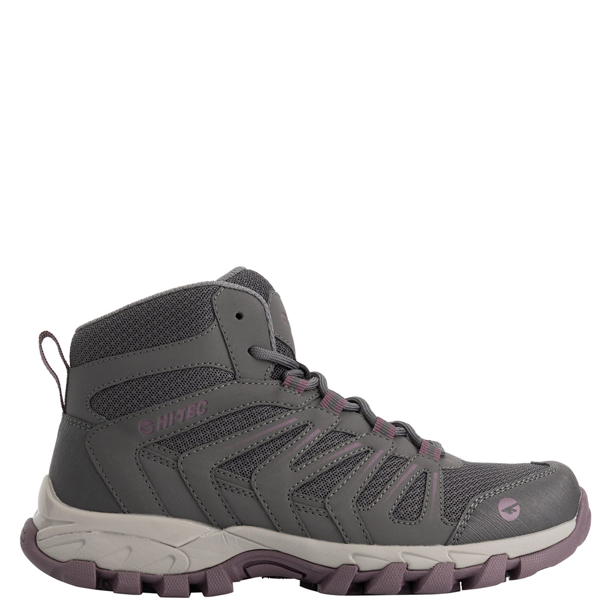 ZAPATILLAS MUJER HI TEC OUTDOOR GRIS GRAND PARADISO MID - 1