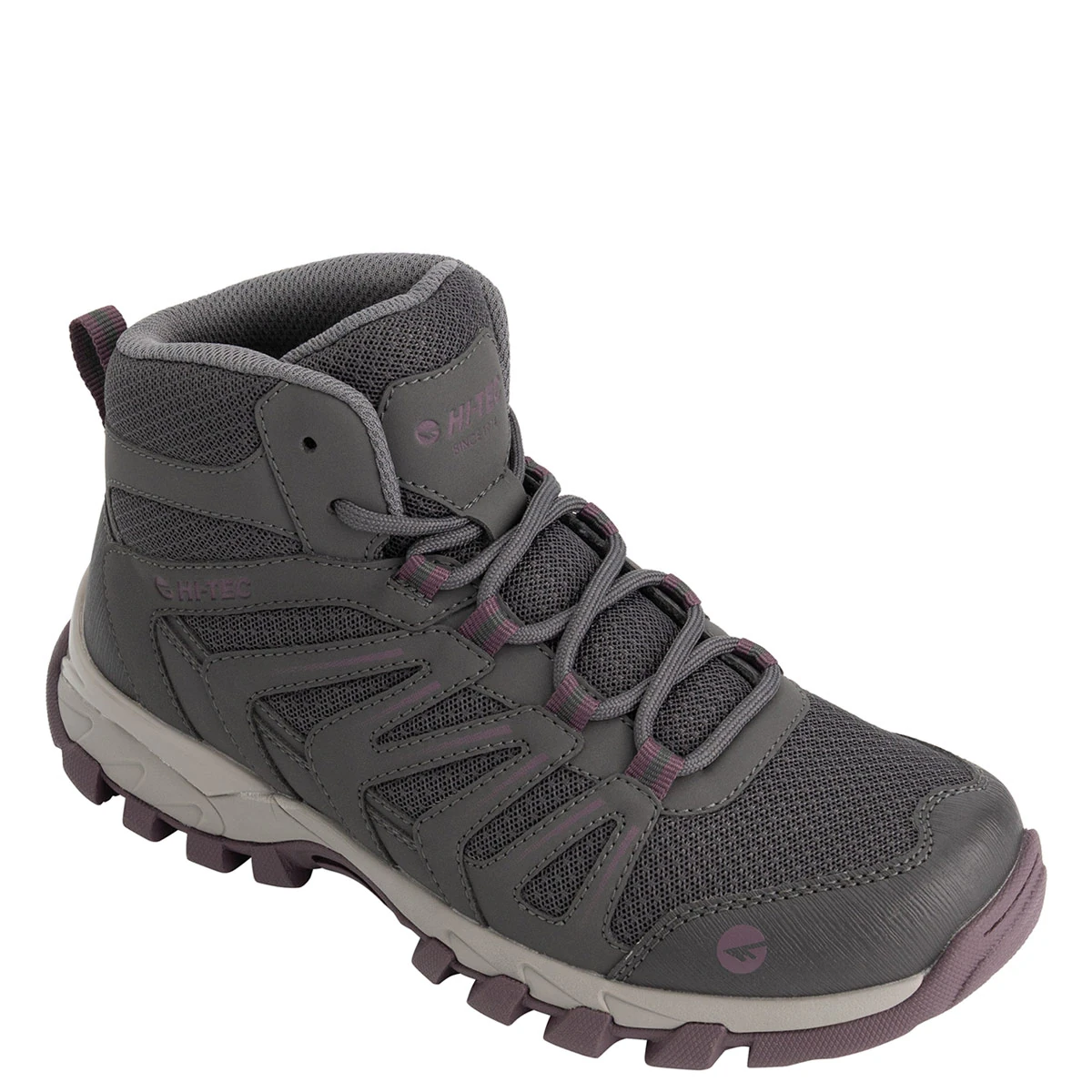 ZAPATILLAS MUJER HI TEC OUTDOOR GRIS GRAND PARADISO MID - 2