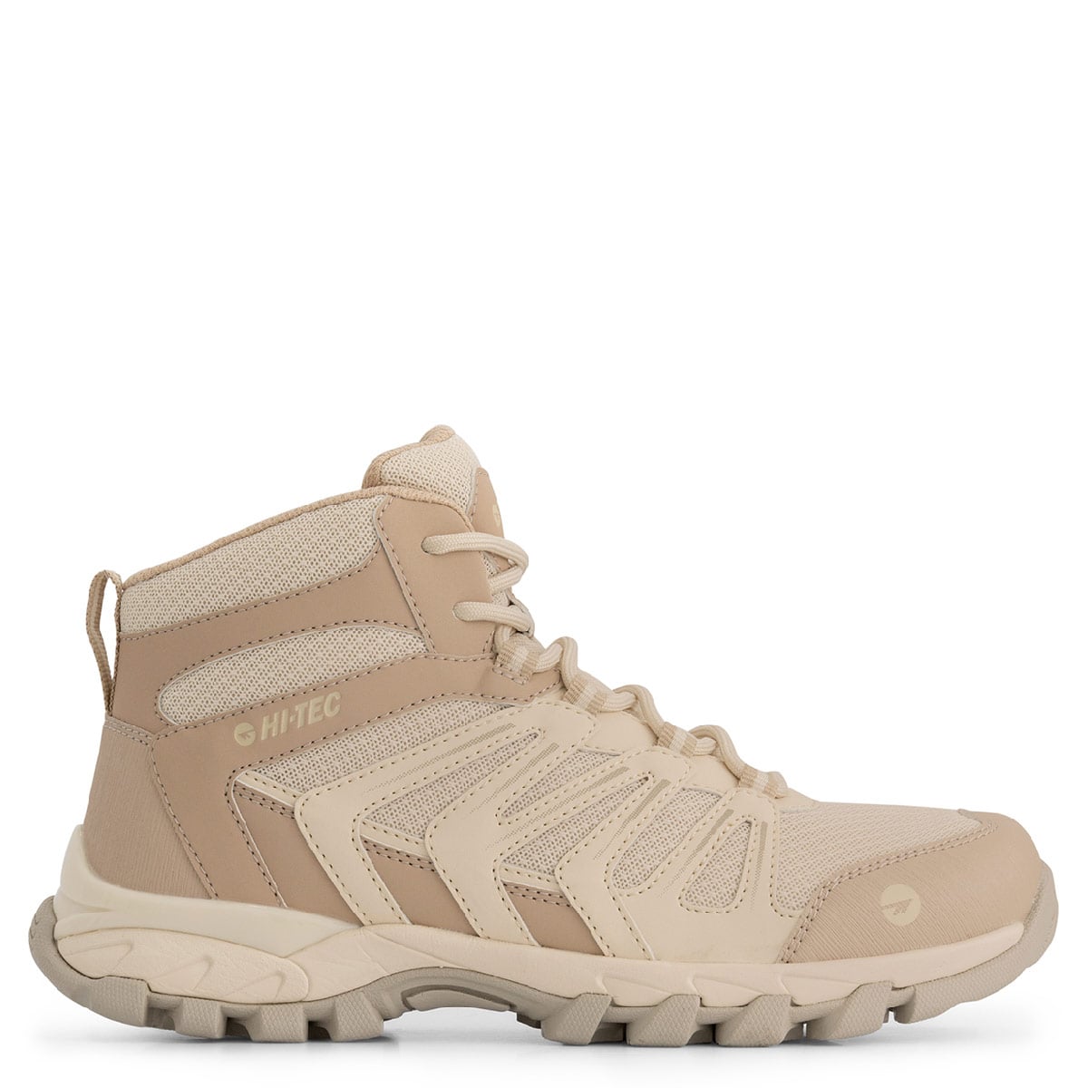 ZAPATILLAS MUJER HI-TEC OUTDOOR BEIGE GRAND PARADISO MID - 1