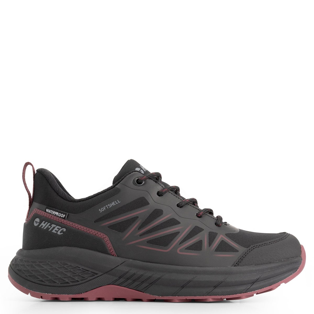 ZAPATILLAS MUJER HI TEC OUTDOOR NEGRO SOFTSHELL WP - 1