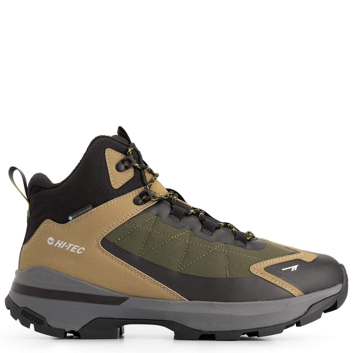 ZAPATILLAS HOMBRE HI-TEC OUTDOOR VERDE CASCADE WP - 1