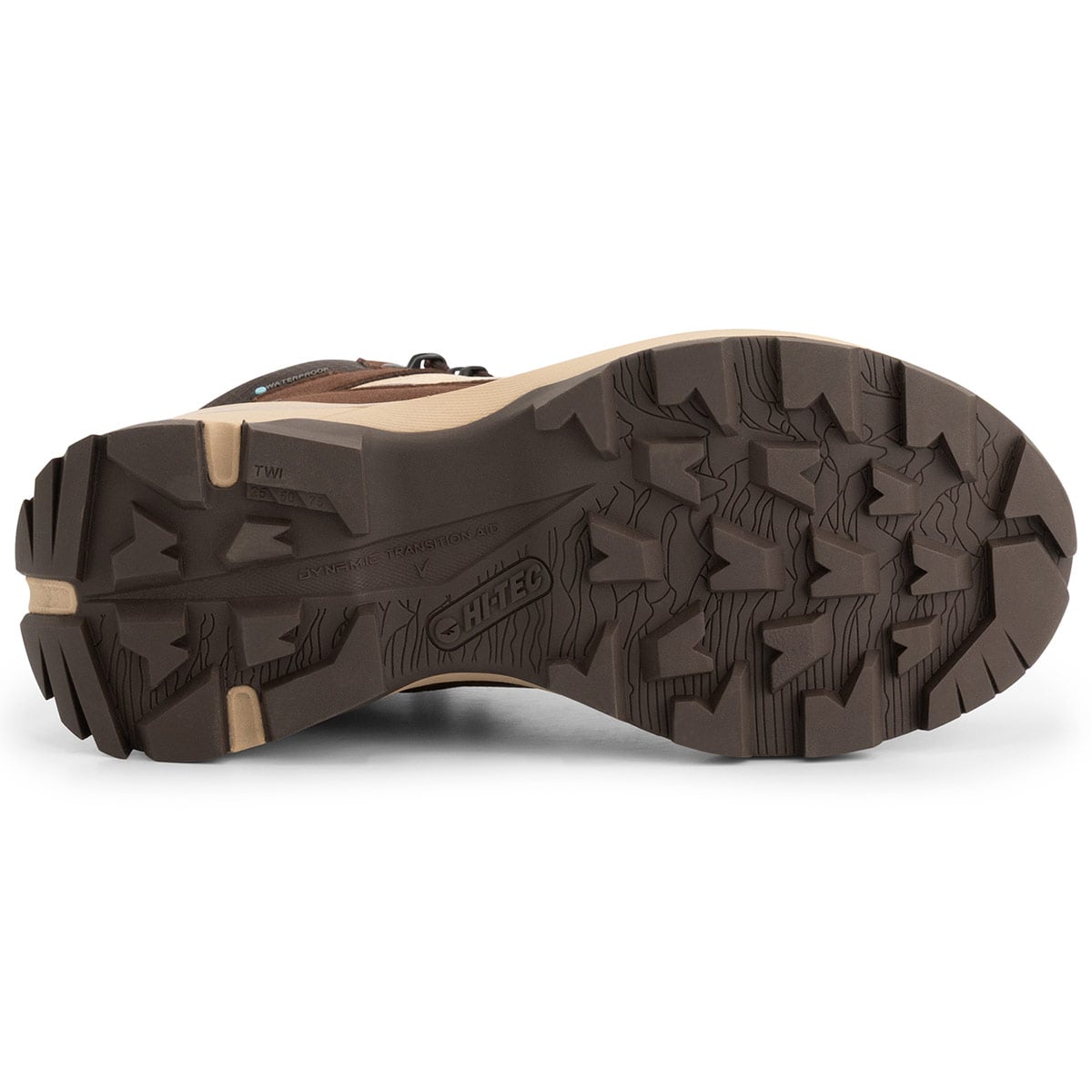 ZAPATILLAS MUJER HI-TEC OUTDOOR MARRÓN CASCADE WP - 5