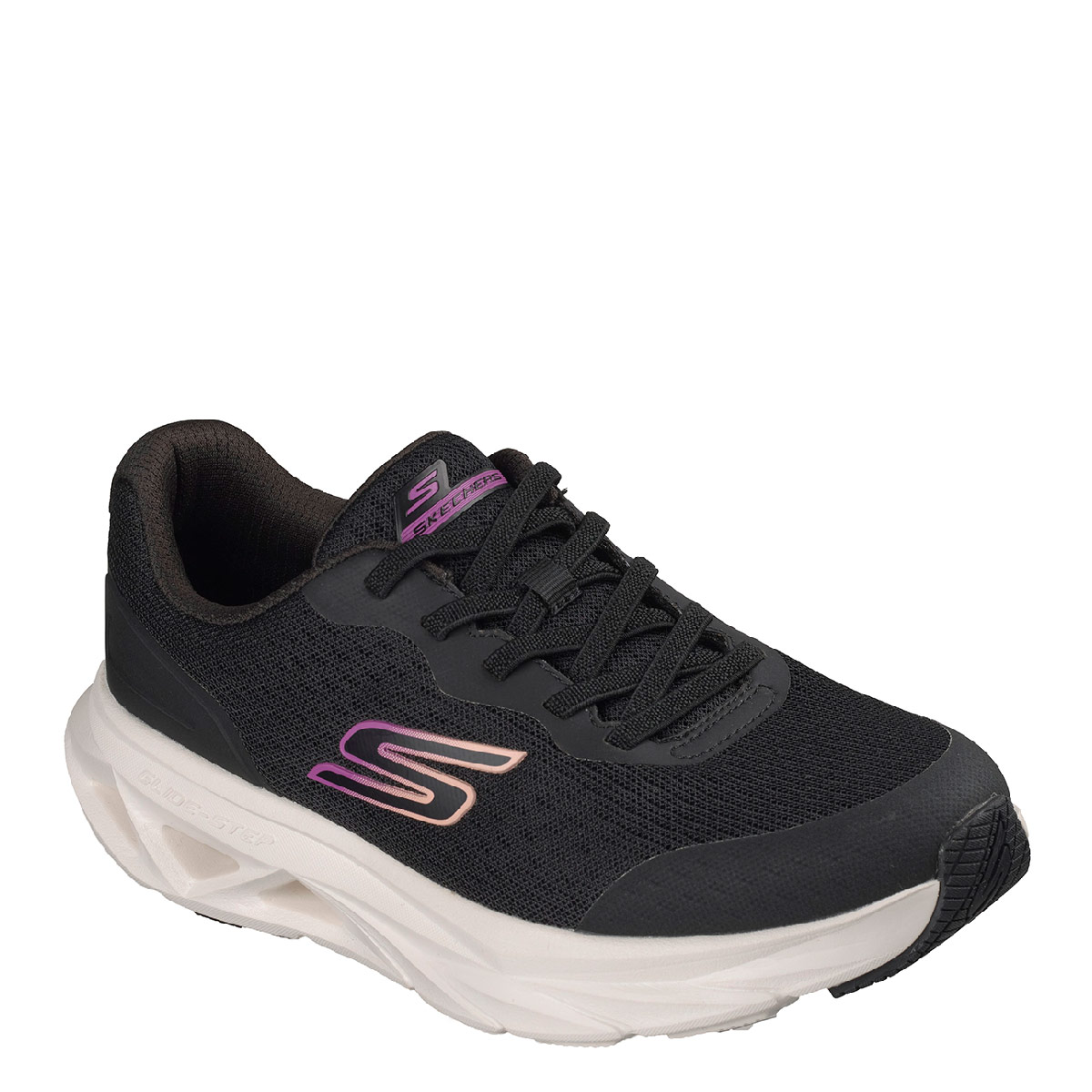 ZAPATILLAS MUJER SKECHERS RUNNING NEGRO GLIDE-STEP VORTEX - 1