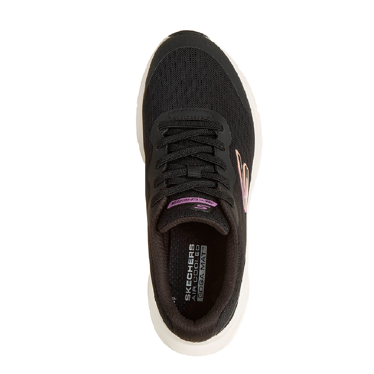 ZAPATILLAS MUJER SKECHERS RUNNING NEGRO GLIDE-STEP VORTEX - 4