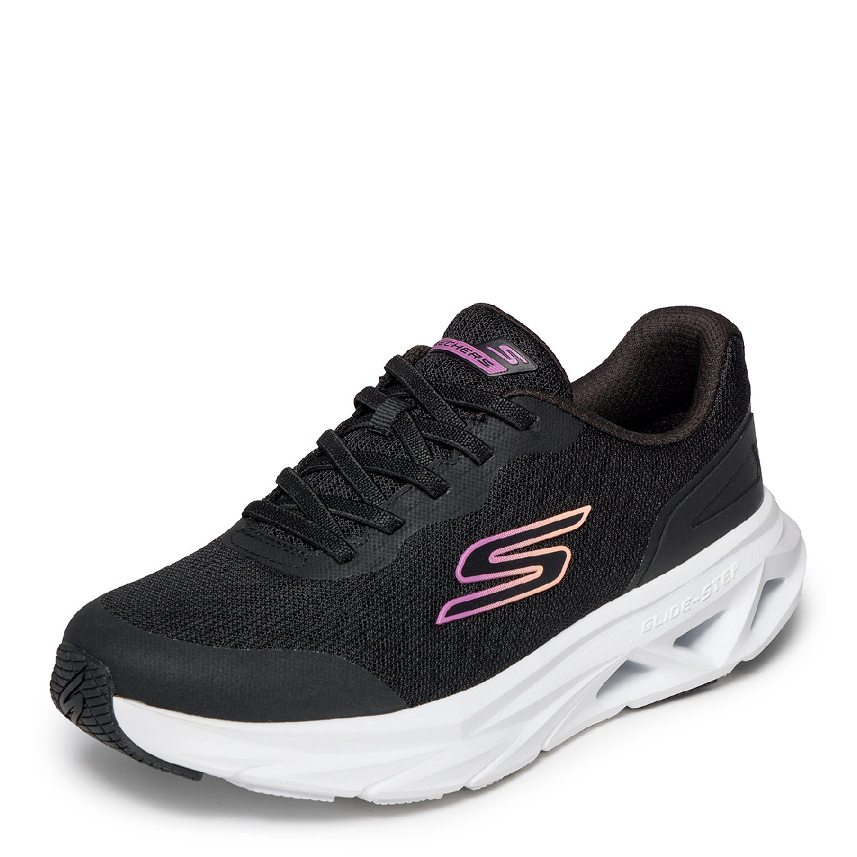 ZAPATILLAS MUJER SKECHERS RUNNING NEGRO GLIDE-STEP VORTEX - 6