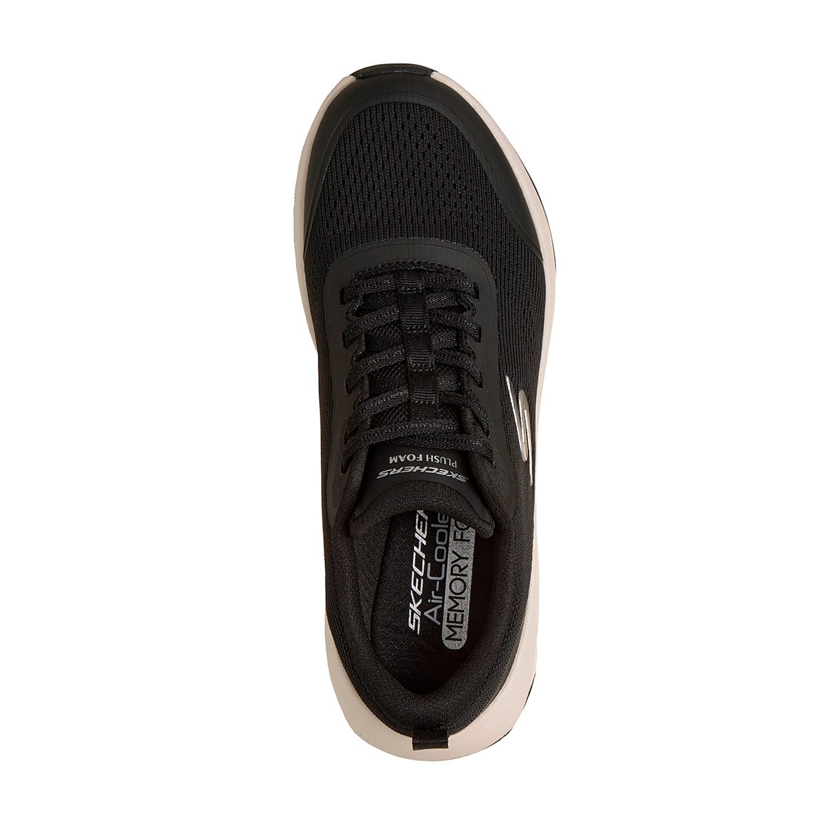 ZAPATILLAS MUJER SKECHERS TODA ACTIVIDAD NEGRO PLUSH FOAM - 4