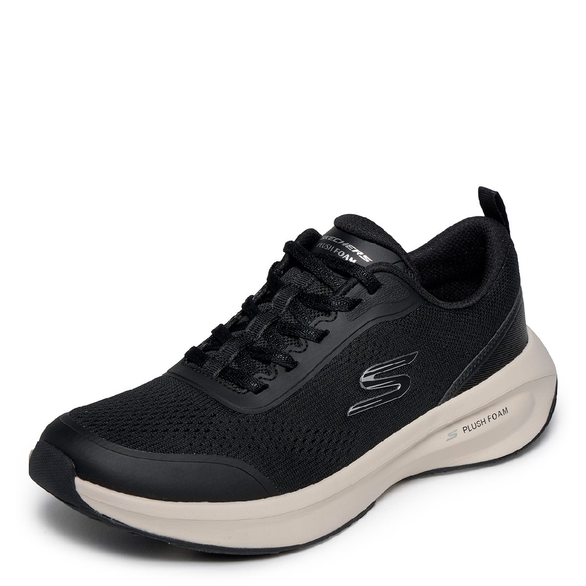 ZAPATILLAS MUJER SKECHERS TODA ACTIVIDAD NEGRO PLUSH FOAM - 6