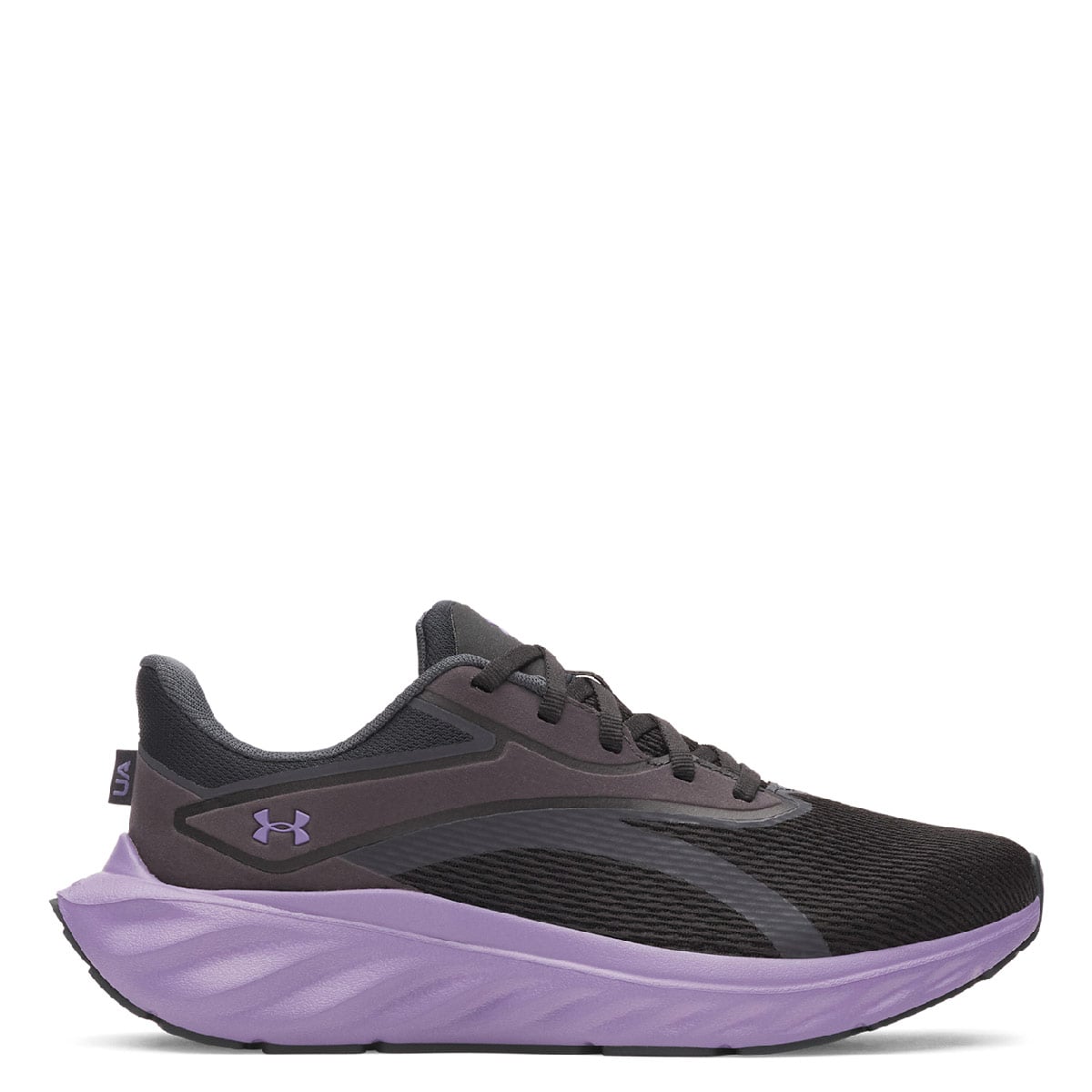 ZAPATILLAS MUJER UNDER ARMOUR RUNNING NEGRO ASCEND - 1