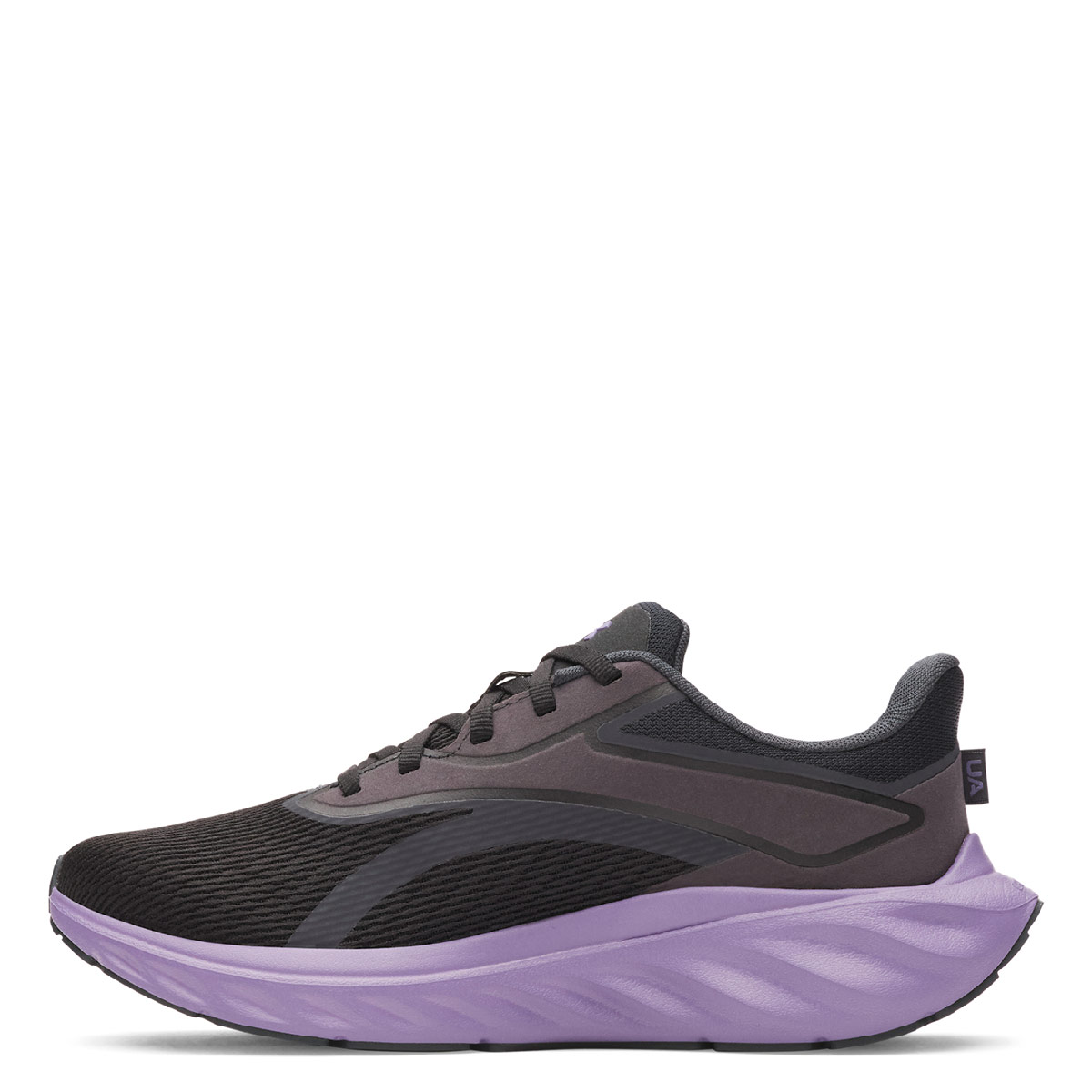 ZAPATILLAS MUJER UNDER ARMOUR RUNNING NEGRO ASCEND - 2
