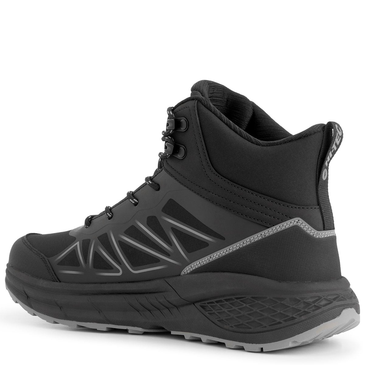 ZAPATILLAS HOMBRE HI-TEC OUTDOOR NEGRO SOFTSHELL MID WP - 3