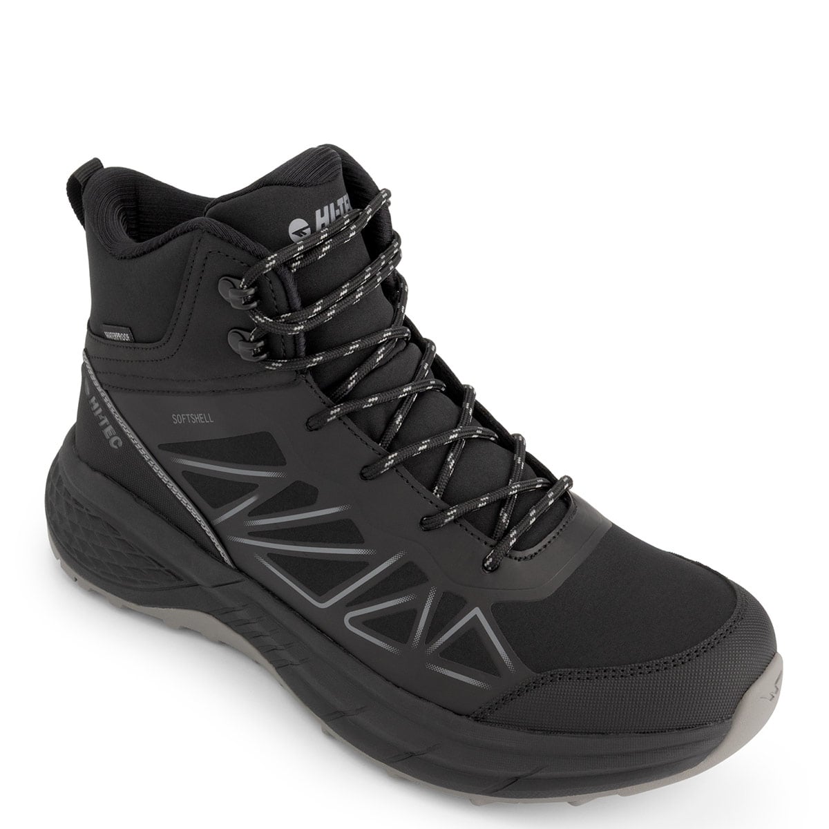 ZAPATILLAS HOMBRE HI-TEC OUTDOOR NEGRO SOFTSHELL MID WP - 2