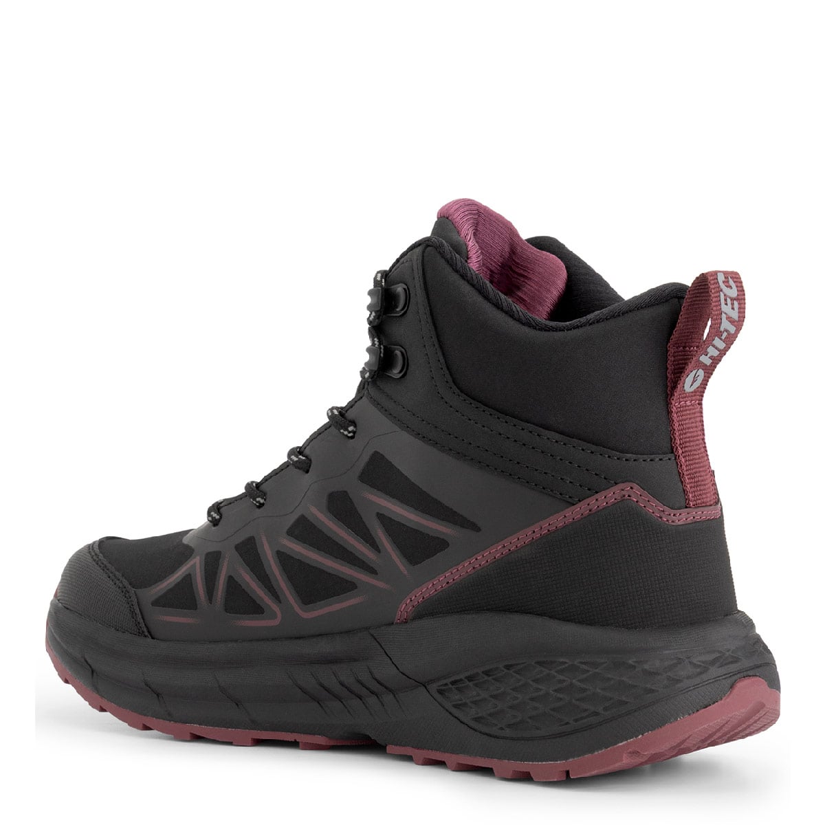 ZAPATILLAS MUJER HI-TEC OUTDOOR NEGRO SOFTSHELL MID WP - 3