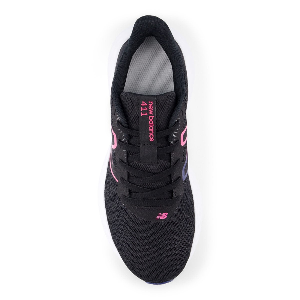 ZAPATILLAS MUJER NEW BALANCE RUNNING NEGRO 411V3 - 3