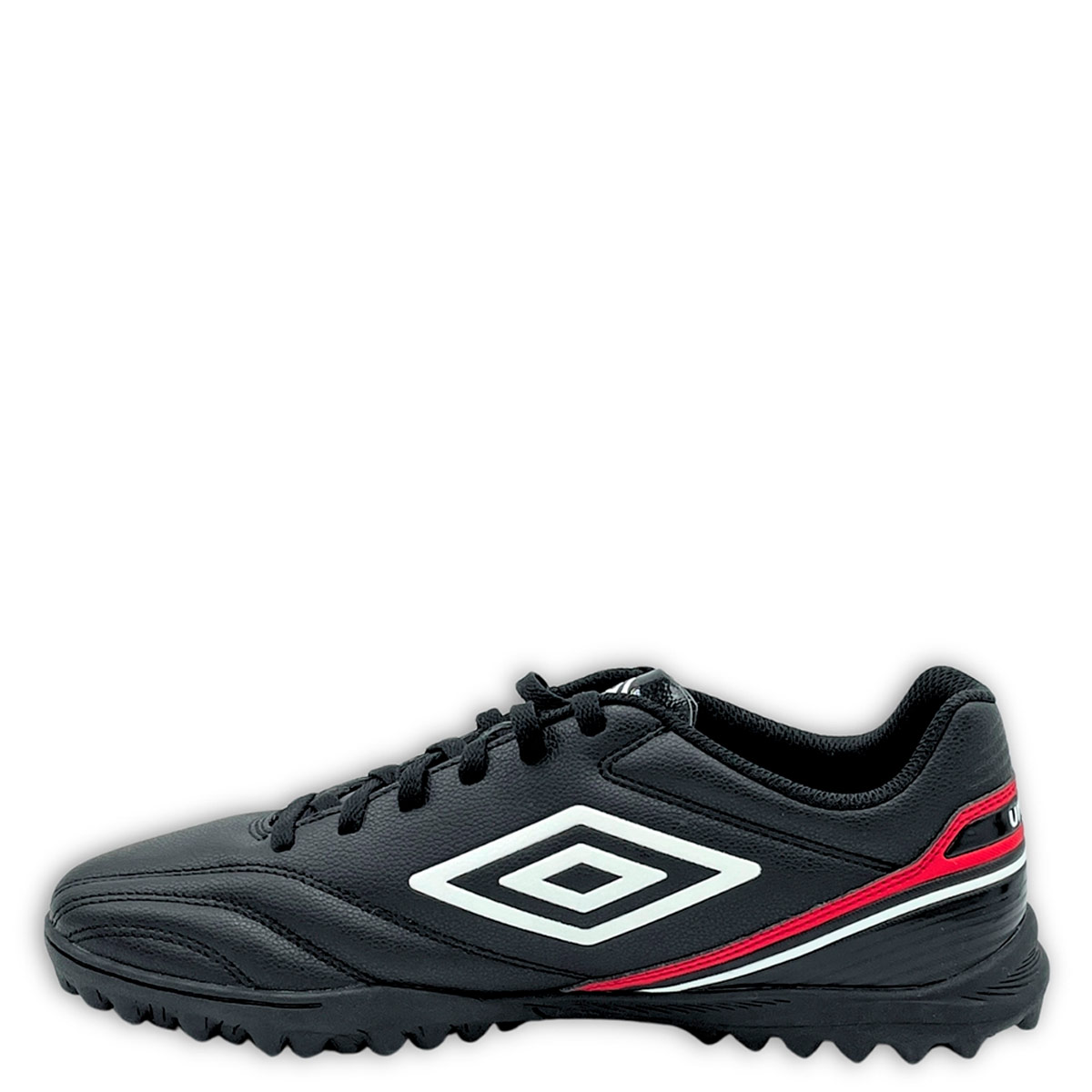 ZAPATILLAS HOMBRE UMBRO FÚTBOL PASTO SINTÉTICO NEGRO CALCIO LT TF - 3