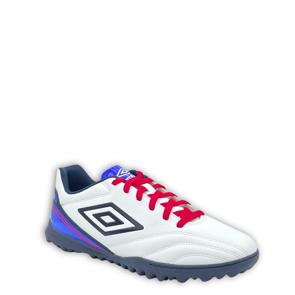 ZAPATILLAS HOMBRE UMBRO FÚTBOL PASTO SINTÉTICO BLANCO CALCIO LT TF - 3