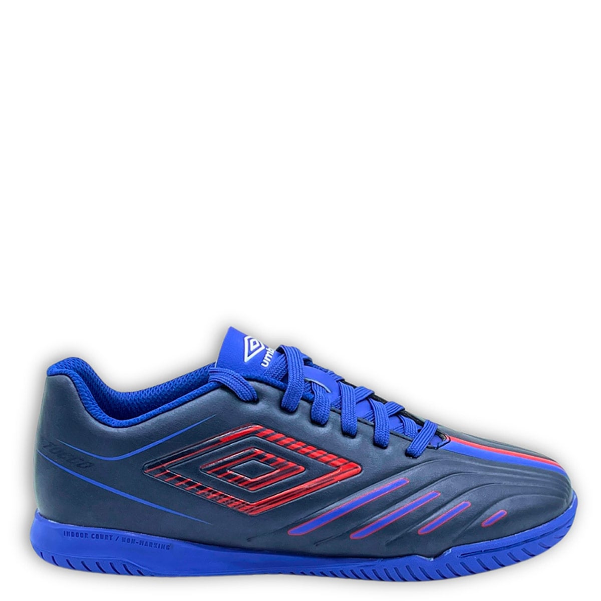 ZAPATILLAS HOMBRE UMBRO FÚTBOL INDOOR AZUL TOCCO VI SQUAD IC - 1
