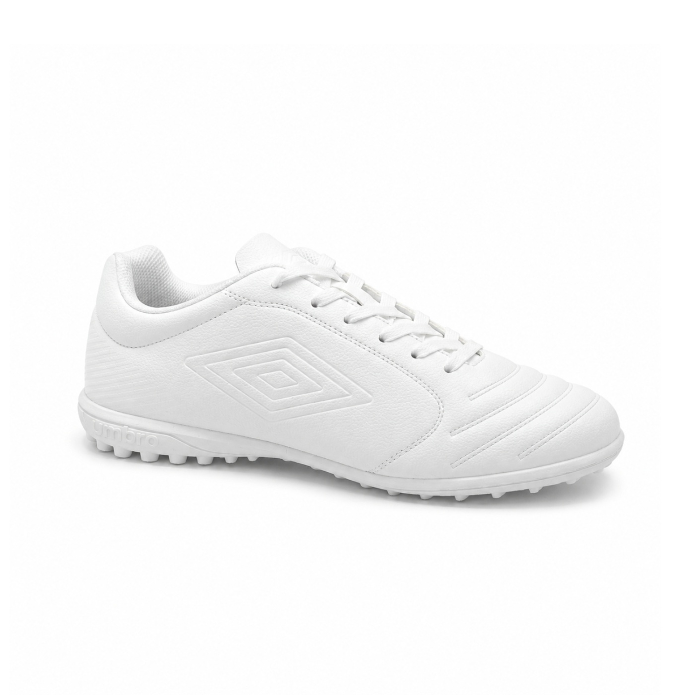 ZAPATILLAS HOMBRE UMBRO FÚTBOL PASTO SINTÉTICO BLANCO VORTEX LT TF - 3