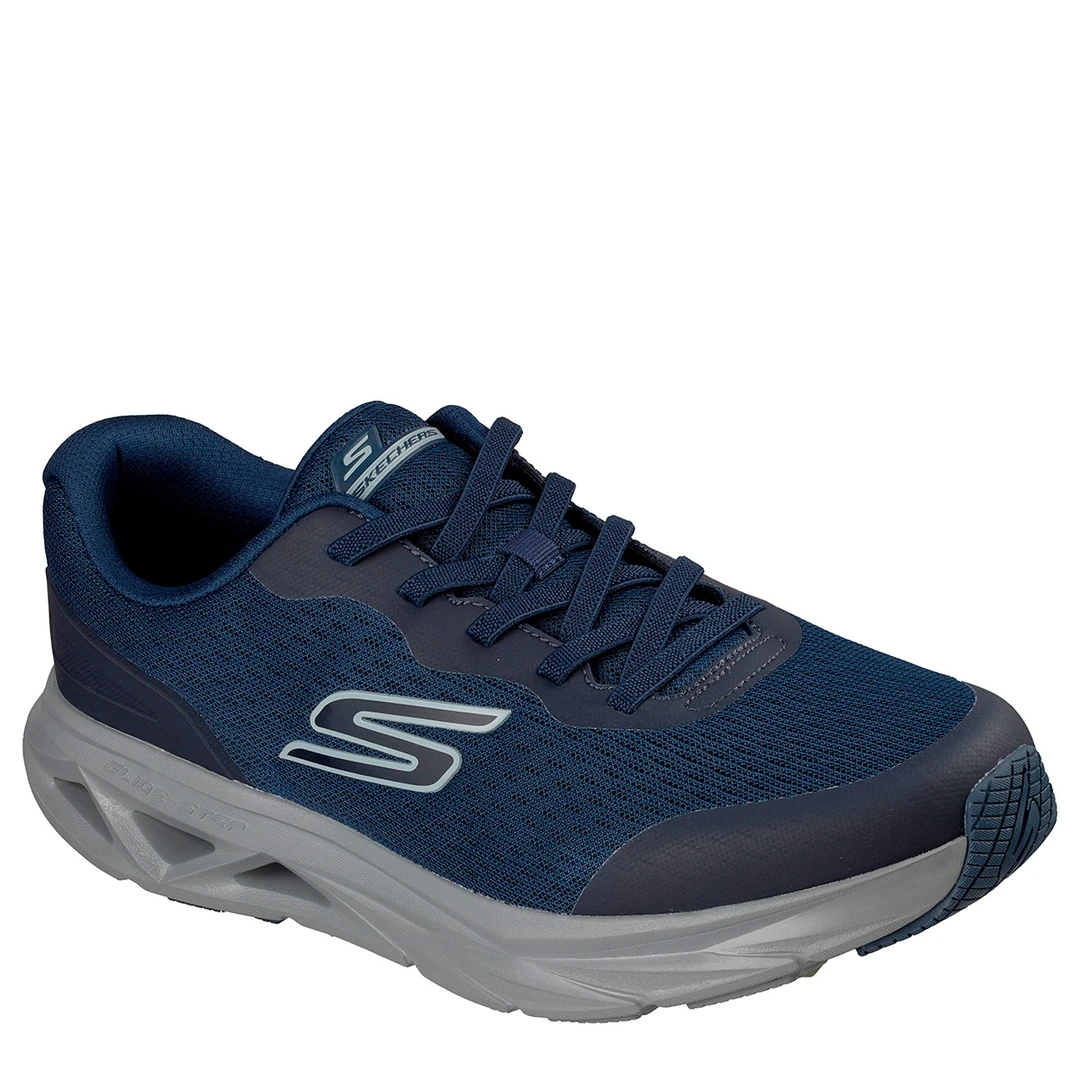 ZAPATILLAS HOMBRE SKECHERS RUNNING AZUL GLIDE-STEP VORTEX - 1