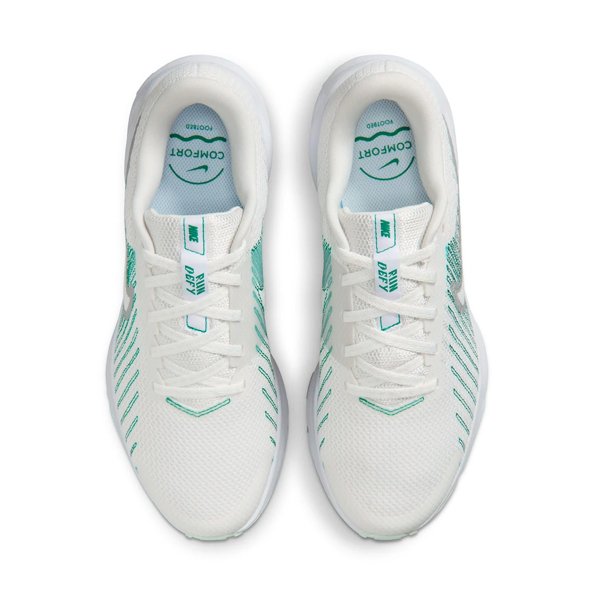 ZAPATILLAS MUJER NIKE RUNNING BLANCO RUN DEFY - 2