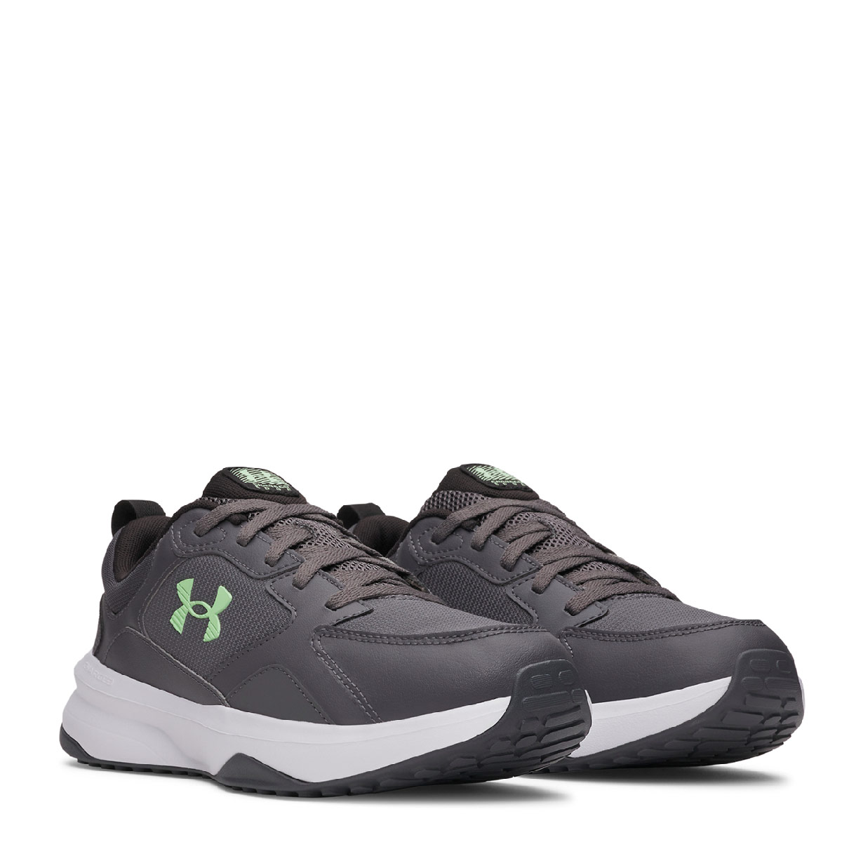 ZAPATILLAS HOMBRE UNDER ARMOUR TRAINING GRIS CHARGED EDGE CUERO - 3