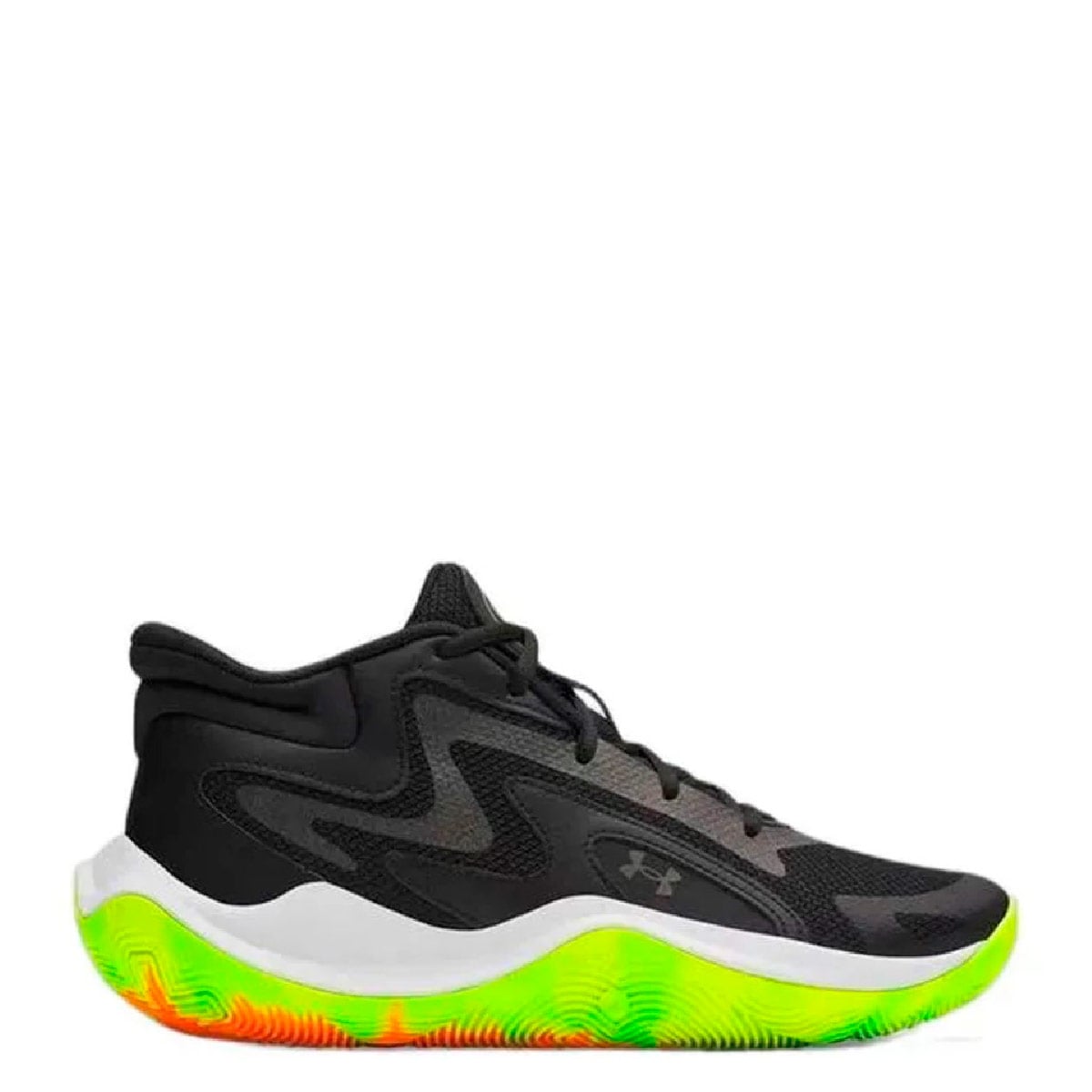 ZAPATILLAS UNISEX UNDER ARMOUR BASQUET NEGRO JET 25 - 1