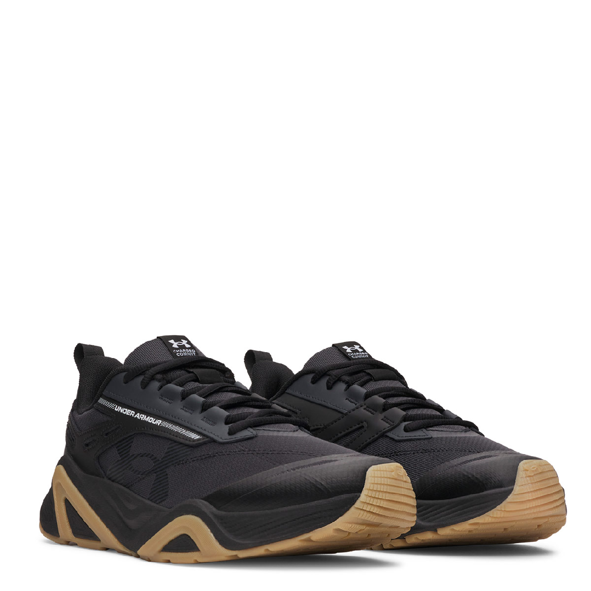 ZAPATILLAS HOMBRE UNDER ARMOUR TRAINING GRIS CHARGED COMMIT CUERO - 3