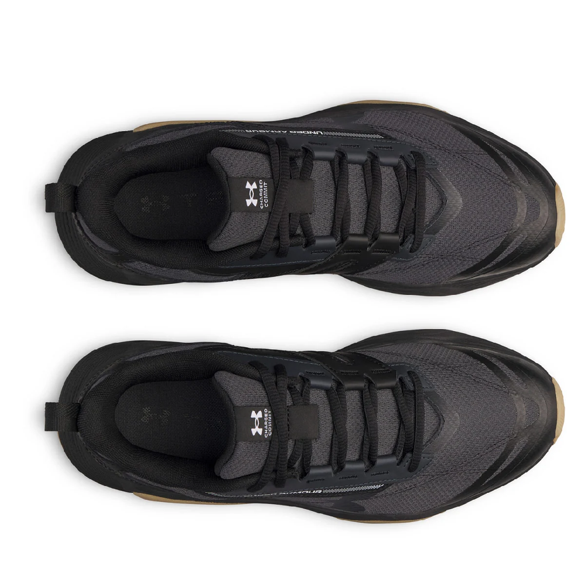 ZAPATILLAS HOMBRE UNDER ARMOUR TRAINING GRIS CHARGED COMMIT CUERO - 4