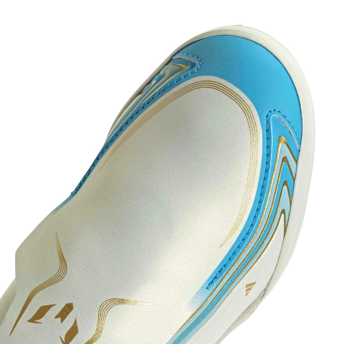 ZAPATILLAS NIÑO ADIDAS FÚTBOL PASTO SINTÉTICO BEIGE F50 MESSI LEAGUE - 7
