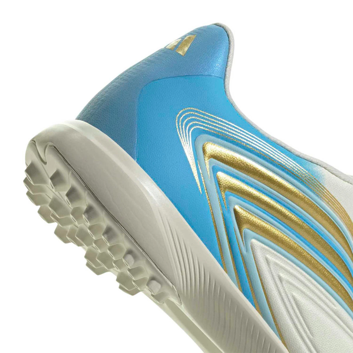 ZAPATILLAS NIÑO ADIDAS FÚTBOL PASTO SINTÉTICO BEIGE F50 MESSI LEAGUE - 8