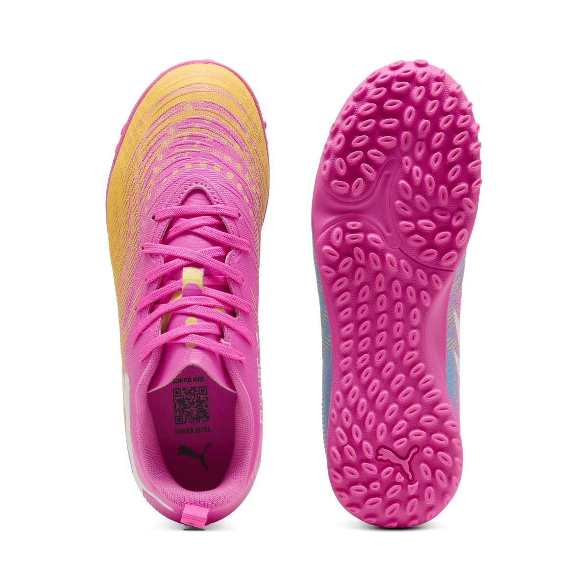ZAPATILLAS DE FÚTBOL UNISEX PUMA FUTURE 9 PLAY TT JR PASTO SINTÉTICO - 4